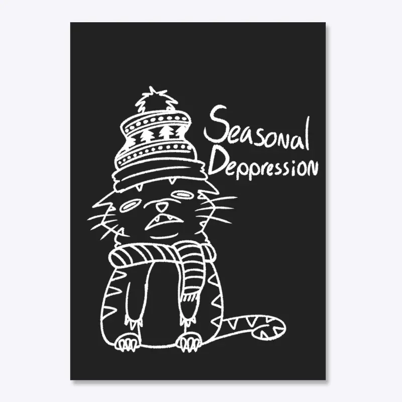 Seasonal Depression White Lines